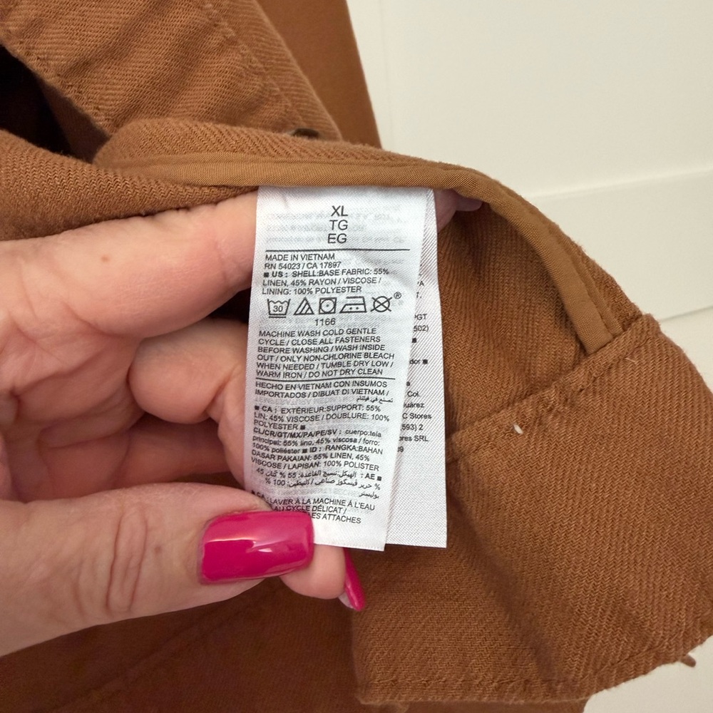 Old Navy NWT Boxy Cropped Jacket, XL - Picture 3 of 8